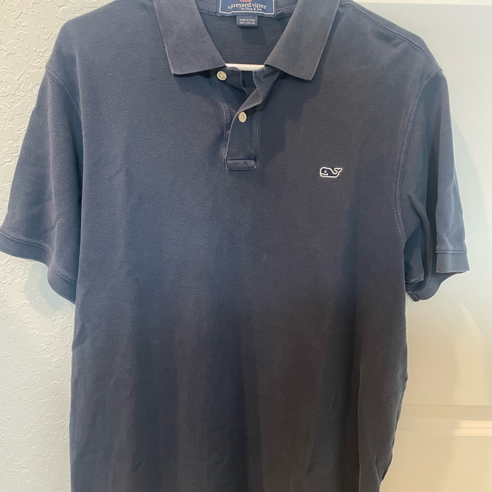 Vineyard Vines Men's Blue Polo Shirt